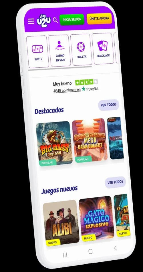 PlayUZU casino móvil México